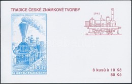 ** 2008 Tradicionális Cseh Bélyegkiállítás, Vasút Bélyegfüzet Mi MH 138 (539) - Sonstige & Ohne Zuordnung