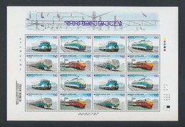 ** 2002 Vasút Kisív Mi 2231-2234 - Other & Unclassified