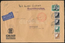 1937 Légi Levél Argentínába 4,75 RM Bérmentesítéssel,
Airmail Cover To Argentina With 4,75 RM Franking - Sonstige & Ohne Zuordnung