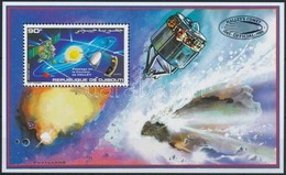** 1986 Űrkutatás, Halley üstökös Blokk Mi 121 A - Sonstige & Ohne Zuordnung