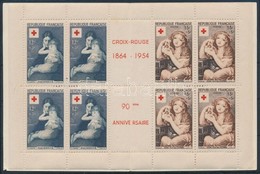 ** 1954 Vöröskereszt Bélyegfüzet Mi 1032-1033 - Sonstige & Ohne Zuordnung
