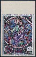 ** 1964 800 éves A Párizsi Notre Dame ívszéli Vágott Bélyeg Mi 1474 - Other & Unclassified