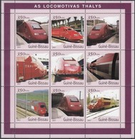 ** 2001 Thalys Mozdonyok Kisív Mi 1863-1871 - Otros & Sin Clasificación