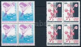 ** 1991 2 Klf. Négyestömb,
2 Diff. Blocks Of 4 - Altri & Non Classificati