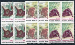 ** 1991 Majom Blokk,
Monkey
Mi 1400-1402 - Other & Unclassified