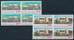 ** 1992 Posta Sor Négyestömbökben,
Post Office
Mi 1404-1405 - Andere & Zonder Classificatie