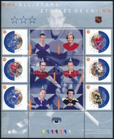 ** 2001 NHL  All-Stars Játékosok Blokk Mi 55 - Other & Unclassified