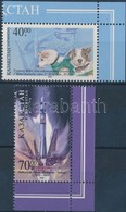 ** 2001 Űrkutatás; Űrhajósok Napja (2000) Sor Mi 308-309 - Sonstige & Ohne Zuordnung