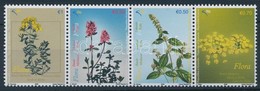 ** 2008 Virág Négyescsík,
Flowers Stripe Of 4
Mi 111-114 - Andere & Zonder Classificatie
