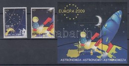 ** 2009 Europa CEPT: Csillagászat Sor Mi 132-133 + Blokk Mi 11 - Andere & Zonder Classificatie