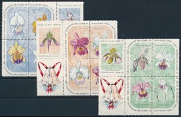 ** 1966 Orchidea Sor 3 Hatostömbben Mi 1249-1263 - Andere & Zonder Classificatie