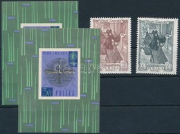 ** 1962 9 Sor (6 Kül.) , 3 Blokk (2 Kül.), 
9 Sets (6. Diff) , 3 Blocks (2 Diff.) - Other & Unclassified