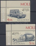 ** 2013 Europa CEPT Postai Járművek ívsarki Sor Mi 829-830 - Otros & Sin Clasificación