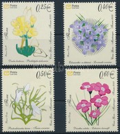 ** 2008 Virág Sor,
Flower Set
Mi 160-163 - Autres & Non Classés