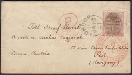 1861 Mi 14 Levélen Pestre - Other & Unclassified
