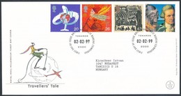 1999 Millennium (II): Közlekedésfejlesztés Sor Mi 1782-1785 FDC-n - Sonstige & Ohne Zuordnung