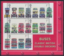 ** 2001 Emeletes Buszok Blokk Mi 11 - Other & Unclassified