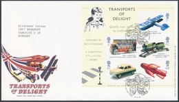 2003 Jármű Modellek Blokk Mi 16 FDC-n - Other & Unclassified