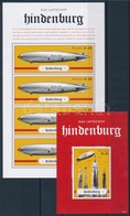 ** 2012 A Hindenburg Léghajó Katasztrófájának 75. évfordulója Kisív Mi 3257 + Blokk Mi 274 - Otros & Sin Clasificación
