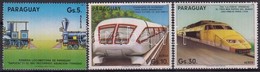 ** 1985 Mozdonyok Sor Mi 3870-3872 - Altri & Non Classificati