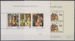 ** 1988 Europa CEPT Közlekedési Eszközök, 20. Századi Festmények 2 Blokk Mi 57 + 59 - Otros & Sin Clasificación