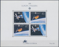 ** 1991 Europa CEPT: Űrkutatás Blokk Mi 12 - Autres & Non Classés
