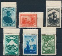 ** 1932 Cserkész ívszéli Sor Mi 437-442 - Altri & Non Classificati