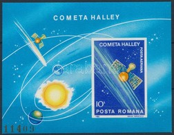 ** 1986 Halley üstökös Blokk Mi 222 - Andere & Zonder Classificatie