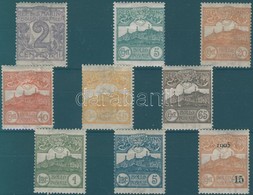 * 1903/1905 Forgalmi Mi 34-35, 37, 40-43, 45-46 - Sonstige & Ohne Zuordnung