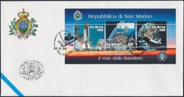 1998 Űrkutatás Blokk Mi 24 FDC-n - Altri & Non Classificati