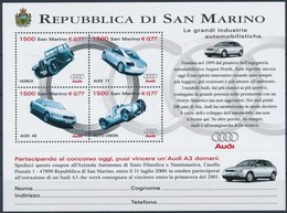 ** 1999 Autógyártás - Audi Blokk Mi 26 - Autres & Non Classés