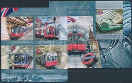 ** 2013 London Metró Kisív Mi 4986-4989 + Blokk Mi 857 - Andere & Zonder Classificatie