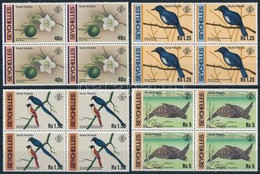 ** 1978 Állatok Sor Négyestömb,
Animals Set In Blocks Of 4 
Mi 422-425 - Autres & Non Classés