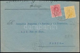 1919 Vágott 15c Bélyeg Levélen Párizsba,
Imperforate 15c Stamp On Cover To Paris - Otros & Sin Clasificación