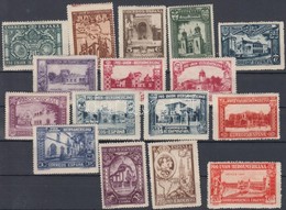 * 1930 Sevillai Kiállítás Mi 537-550 + 552C - Andere & Zonder Classificatie