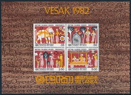 ** 1982 Vészák; ünnep Blokk,
Vesak
Mi 19 - Otros & Sin Clasificación