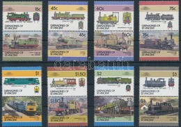 ** 1986 Vasút Sor Párokban Mi 458-473 - Andere & Zonder Classificatie