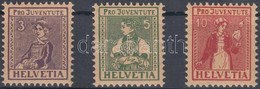 ** 1916 Pro Juventute Sor Mi 130-132 - Other & Unclassified