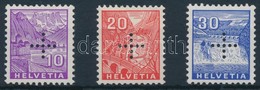 ** 1934 Hivatalos Sor 3 értéke Mi 3,4,7 - Other & Unclassified