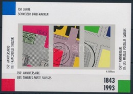 ** 1993 150 éves A Svájci Bélyeg Emlékív - Andere & Zonder Classificatie