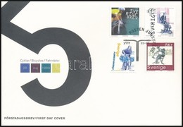 1999 Bicikli Sor Mi 2118-2121 FDC-n - Otros & Sin Clasificación