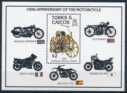 ** 1985 Motorkerékpár Blokk,
Motorcycle Block
Mi 62 - Sonstige & Ohne Zuordnung