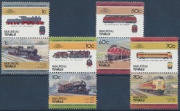 ** 1985 Mozdonyok 4 Pár (sor) Mi 31-38 - Other & Unclassified