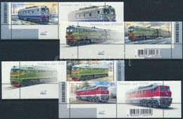 ** 2008 Mozdonyok ívsarki Szelvényes Sor Mi  983 Zf - 986 Zf - Sonstige & Ohne Zuordnung