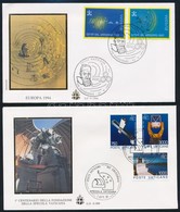 1991-1994 Űrkutatás Motívum 2 Klf FDC - Altri & Non Classificati