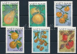 ** 1969 Gyümölcs Sor,
Fruit Set
Mi 588-593 - Altri & Non Classificati