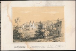 Szerelmey Miklós (1803-1875): Mária-egyház A Magrit Szigeten; Mária Egyház Romai A Margit Szigeten Buda és Pest Közt A 1 - Prints & Engravings
