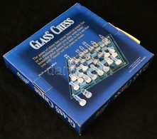 Üveg Sakk-készlet, Eredeti Dobozában, Nem Használt. / Glass Chess Set. - Vidrio & Cristal