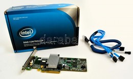 Intel RS2BL040 RAID Kártya. 
4 Internal Disk Ports.
SATA és SAS Compatibility.
6.0Gb/s SAS 2.0 Compatibility
Támogaott R - Andere & Zonder Classificatie