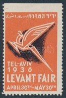 1936 Izraeli Levélzáró Tel-Aviv Levant Fair - Unclassified